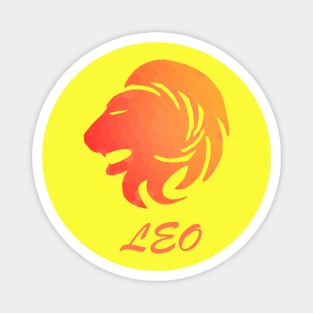 LEO Horoscope Zodiac Magnet